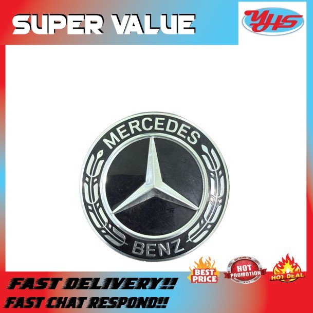 USED ORI MERCEDES BENZ WHEEL CENTRE HUB CAP COVER TRIM