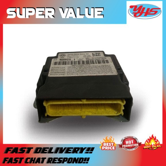 USED ORI VOLKSWAGEN 2012-2015 CONTROL UNIT AIRBAG ECU