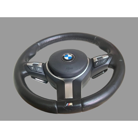 USED ORI BMW 5 SERIES F10 F15 X5 LCI STEERING WHEEL WITH AIRBAG thumbnail